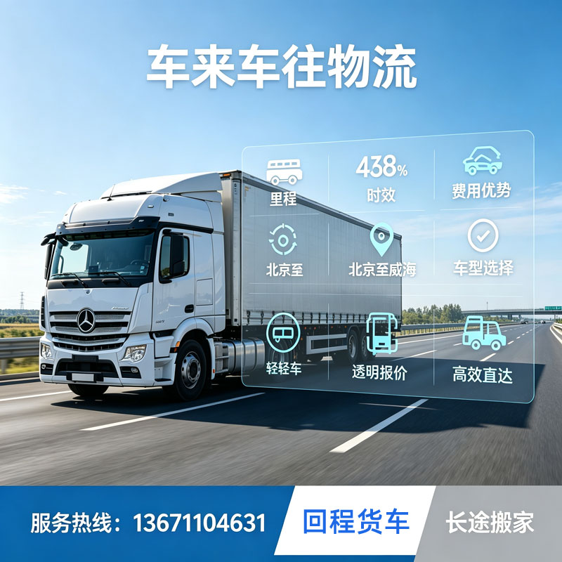 2026北京到威海物流专线推荐回程货车整车配货长途搬家公司测评